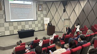 Dr Rached Dhaouadi highlights AI focus at AUS Energy Conference [upl. by Doykos]