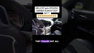 HELLCAT GETS STOLEN OWNER ALMOST SH carsofyoutube hellcat stolen [upl. by Dric]