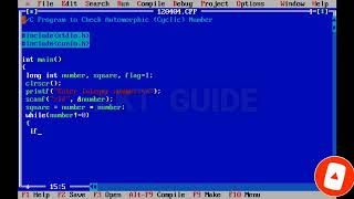 C Program to Check Automorphic Cyclic NumberLoop for while dowhile Examplesakt guide [upl. by Sewell]