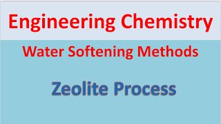 Zeolite Process for Water Softening [upl. by Edivad752]