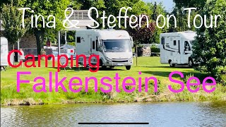 Camping amp Ferienpark Falkensteinsee Ganderkesee  Steinkimmen bei Bremen  4KTina amp Steffen onTour [upl. by Stanhope854]