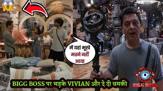 Bigg Boss 18 LIVE Vivian Dsena Bhadke Bigg Boss PR Khuleaam Di Afreen Khan Se Samne Dhamki [upl. by Naget]