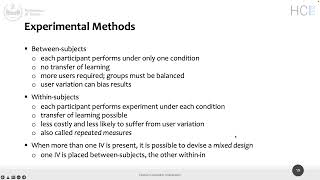 HCI2021L25 Controlled experiments part II [upl. by Iman90]