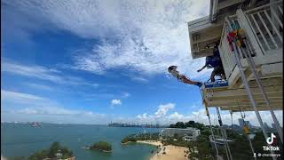 Bungee Jumping Singapore Sentosa [upl. by Serena]