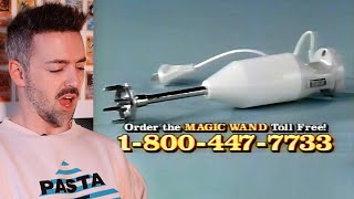 Matteo Lane Reacts To 90s Infomercials Magic Wand [upl. by Llertak]