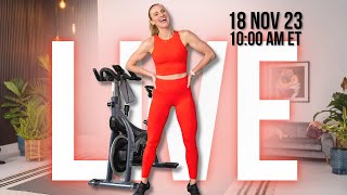 LIVE Indoor Cycling Workout  45minute Cycling Class  Encore [upl. by Akiras304]