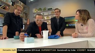 Får forskning om Higgspartikeln ännu ett Nobelpris  Nyhetsmorgon TV4 [upl. by Reiniar]