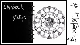 SETUP  FilofaxClipbook [upl. by Mayeda560]