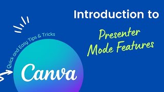 41 Presenter Mode Additional Features in Canva [upl. by Annekim]