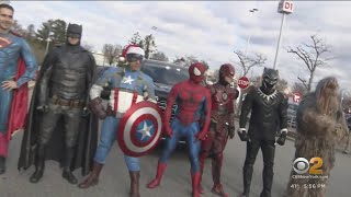 Children in Westbury treated to superhero shopping spree [upl. by Spanos]