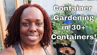 Container Gardening  Growing in 30 Containers [upl. by Hendrik]