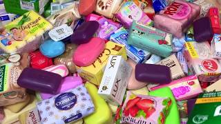 LARGEST Haul EVER ASMR SOAP HAUL Unboxing Unwrapping Opening International Soaps TINGLE TRIGGERS [upl. by Nnaeerb231]