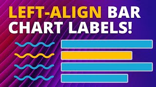 How to Left Align Bar Chart Labels in Microsoft PowerPoint 🔥PPT CHARTS [upl. by Gesner595]