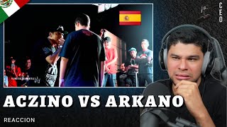 ACZINO VS ARKANO  REACCION  COLISEVM  BATALLA ESCRITA [upl. by Aihtnis]