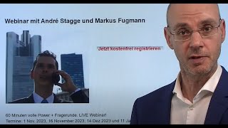 Kostenfreies Webinar mit André Stagge und Markus Fugmann [upl. by Jabez552]