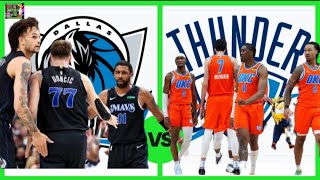 DALLAS MAVERICKS VS OKC LIVE SCORE  NBA SEASON 2023 [upl. by Davis]