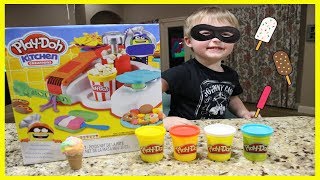 Play doh  Playing with Play Doh for kids  Making ice cream and food with Play Dough [upl. by Wattenberg]