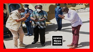 President Uhuru Kenyatta chairs a Cabinet meeting at KWS in Manyani Taita Taveta [upl. by Eadwine]