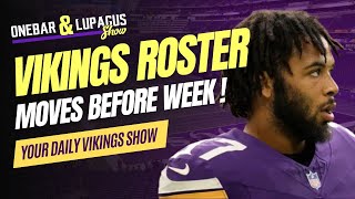 Vikings FINAL Roster Moves Before Week One Matchup Versus New York Giants [upl. by Cleasta]