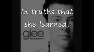 Glee  Seasons Of Love Lyrics [upl. by Nitfa345]