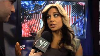 KAITLYN TALKS ABOUT HER TRIBUTE TO THE TROOPS EXPERIENCE WWE APP EXCLUSIVE [upl. by Jacobine]