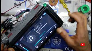 hosani 7 inch android car stereo audio not working [upl. by Dustan]