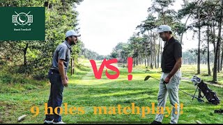 Golfbaan Het Rijk van Nunspeet  Epic 9 holes Matchplay  Highlights of Golf Duel youtube [upl. by Nipha298]