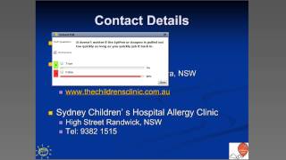 Webinar  Emergency Management of Anaphylaxis 12 MAY 2014 [upl. by Favianus]