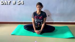 30 days weight loss challenge  Day 54 Yoga  Bangla [upl. by Letizia]