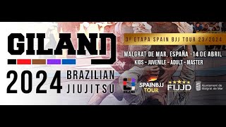 Mat 2 GILAND BJJ 2024 [upl. by Nrubloc]