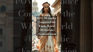 What if Ancient Greece Takes over the World fusionfashion greekfashion [upl. by Niveg]