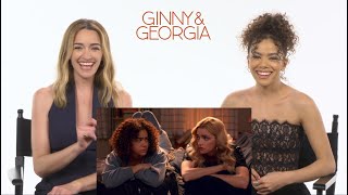 Brianne Howey amp Antonia Gentry Interview About GINNY amp GEORGIA Season 2 [upl. by Francklin]