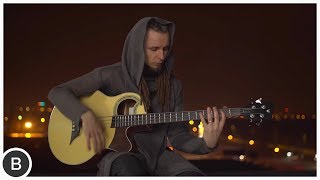 AMAZING ACOUSTIC BASS PLAYER [upl. by Lihkin760]