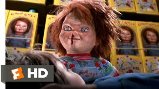 Chuckys Deadly Greeting Hows It Hanging Phil  Childs Play 2 childsplay2 chucky hanging [upl. by Yrreg]