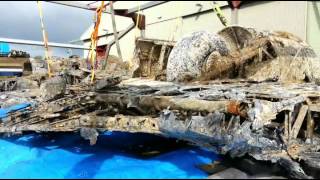 Last surviving Dornier 17 bomber arrives at RAF Museum Cosford [upl. by Umont]