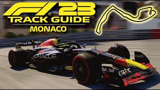 How to MASTER MONACO on F1 23  Track Guide [upl. by Moskow216]