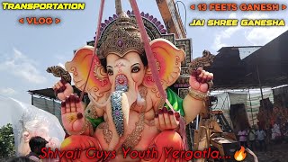 Shivaji Guys Youth  Ganesh Transportation Vlog 2023  Yergatla  MB Vlogs  ￼ [upl. by Natsirk]