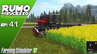 Farming Simulator 17  Primeira Colheita de Canola na Nova Lavoura 41  PTBR [upl. by Fleisig234]