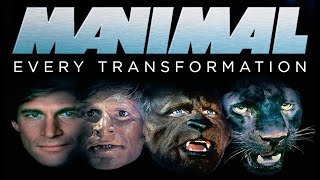 SUPERCUT Every Transformation in Manimal 1983 [upl. by Resay704]