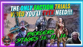 The only piercers 10 11 12 video youll ever need for Watcher of Realms faction trials [upl. by Tongue613]