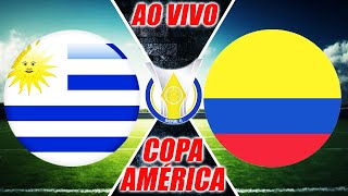 URUGUAI 0 X 1 COLÔMBIA  COPA AMÉRICA  SEMIFINAL [upl. by Rekcut]