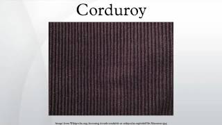 Corduroy [upl. by Clementine240]