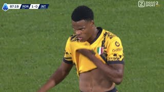 Denzel Dumfries Goal Monza Vs Inter Milan 11 All Goals Results Extended Highlights [upl. by Wystand157]