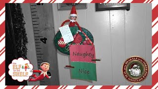 Flurry Brought NaughtyNice List Chart ❄️ Elf On The Shelf [upl. by Merridie931]