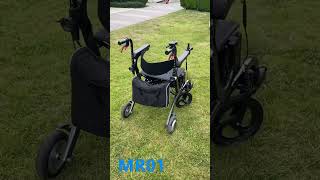 video electric rollator wheelchair electricwheelchair [upl. by Prosper433]