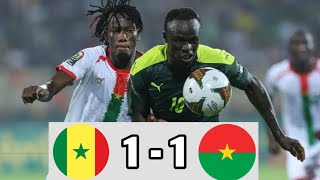 Senegal vs Burkina Faso 11 Highlights  Africa Cup 2024 eFootball Game Play [upl. by Langley]