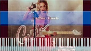 Insomnia Camille  Piano Tutorial I Petra Van Tendeloo [upl. by Akli775]