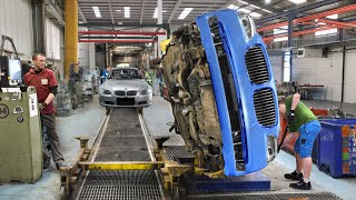 Inside Massive German Recycling Factory Striping Down Thousand of Expensive BMWs [upl. by Lokin]