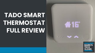 Tado Wireless Smart Thermostat V3 Review [upl. by Nidya947]