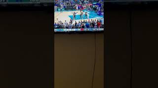 Hornets Announcer after Brandon Miller Game winner [upl. by Noraha]